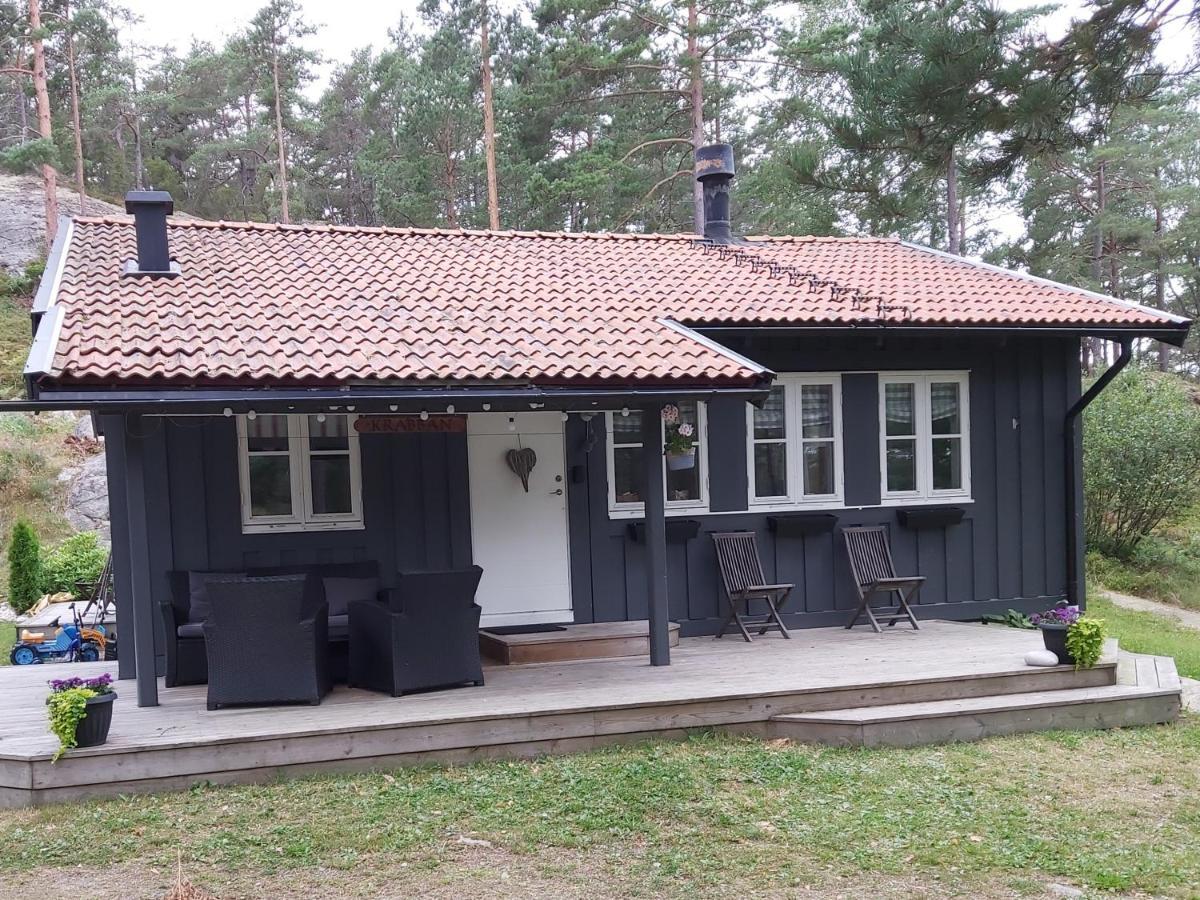 Hallestrand Cottage Krabban Strömstad Buitenkant foto